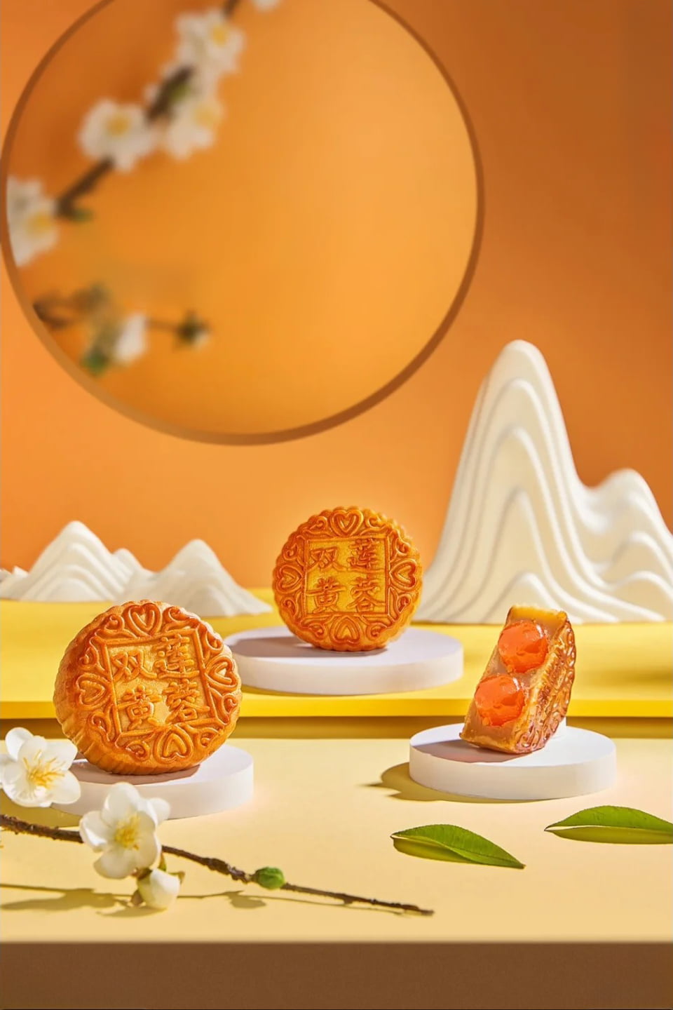 Kệ bánh trung thu tại xưởng